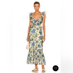 SIR Celia Frill Midi Dress Size 1